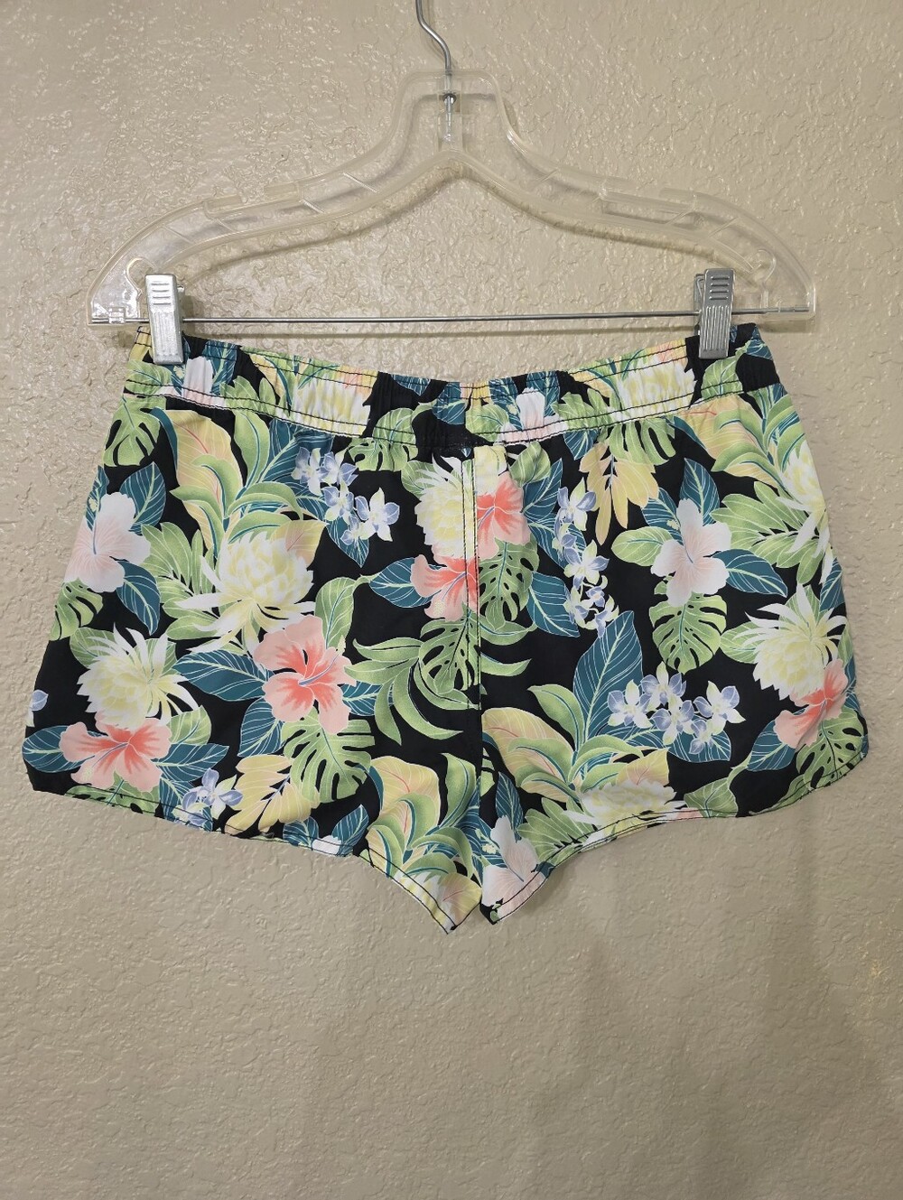 Volcom Women's Tropical Floral Drawstring Board Shorts UPF 50 - Picture 5 of 5
